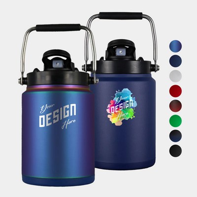 64 oz Ice Shaker® Stainless Steel Insulated Half Gallon Water Jug