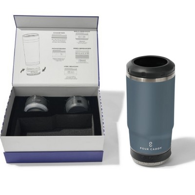 Pour Caddy® Vibe Chill & Brew 14 Oz. Tumbler Gift Set